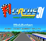 F1 Circus 91 World Championship