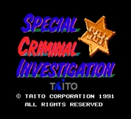 Special Criminal Investigation