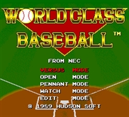 World Class Baseball